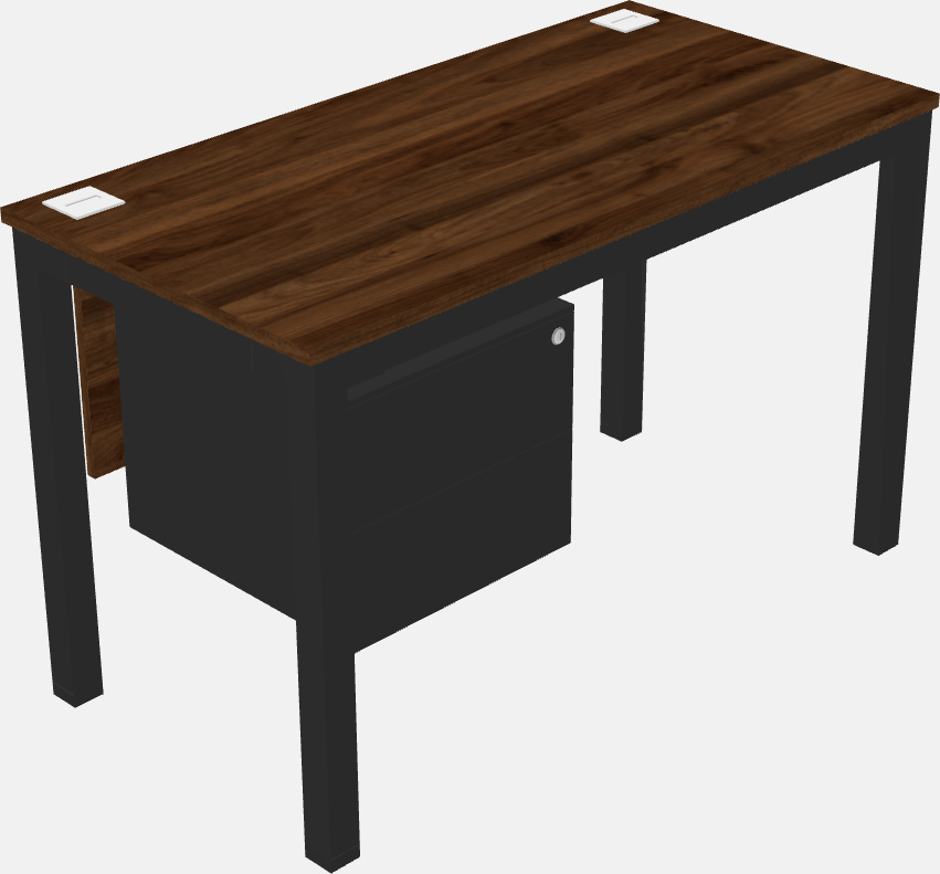 Rectangular desk