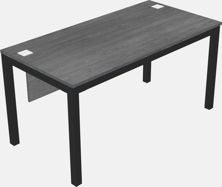 Rectangular desk