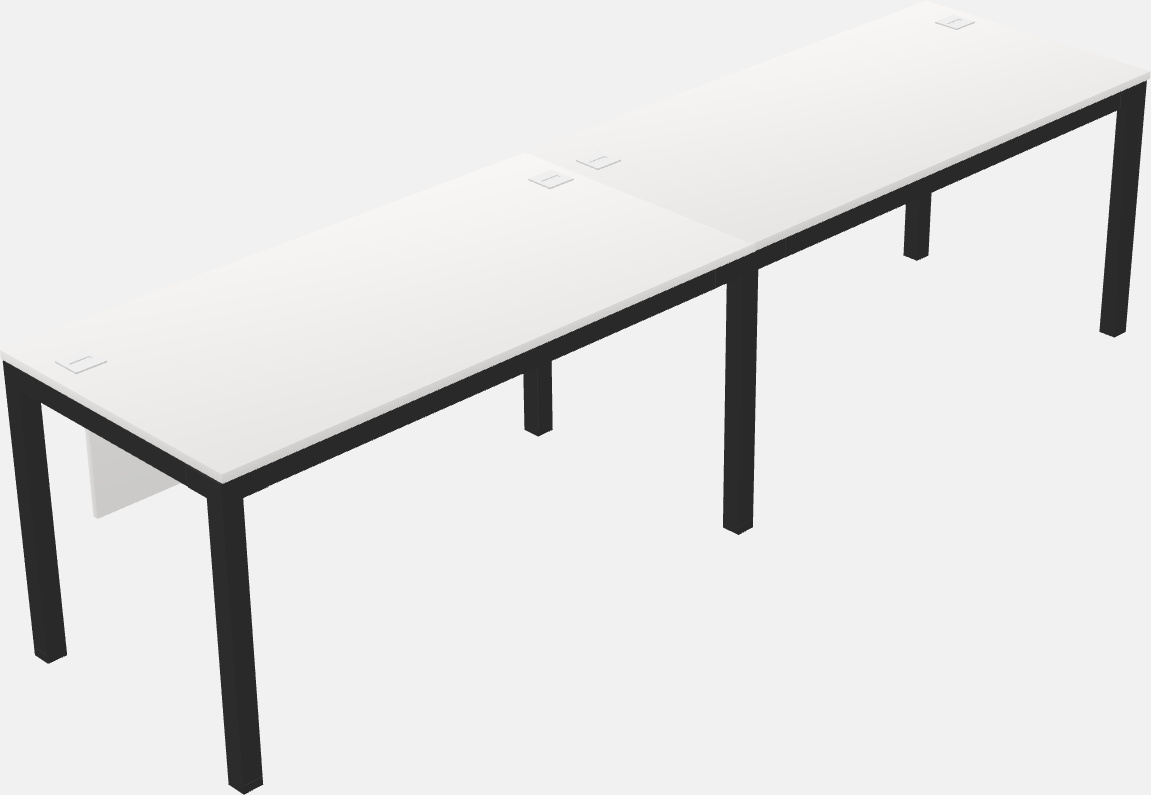 Rectangular desk