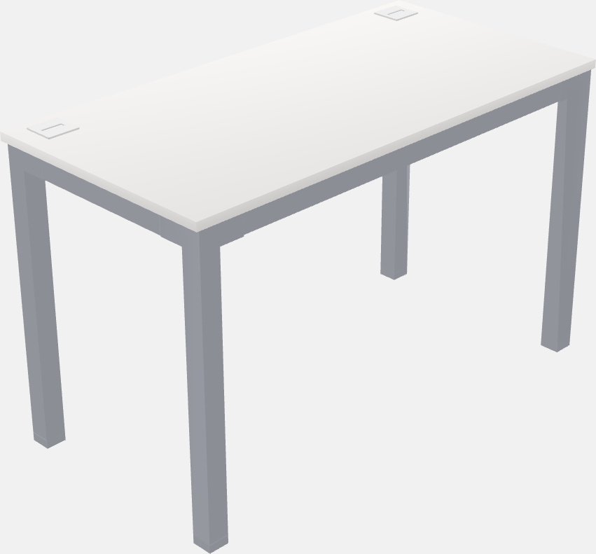 Rectangular desk