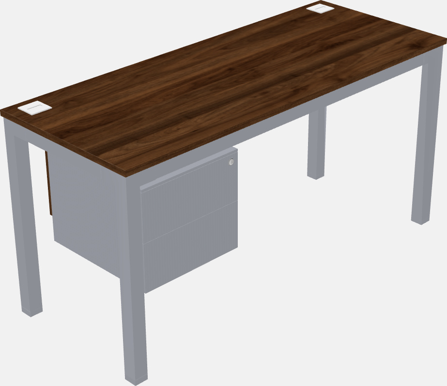 Rectangular desk