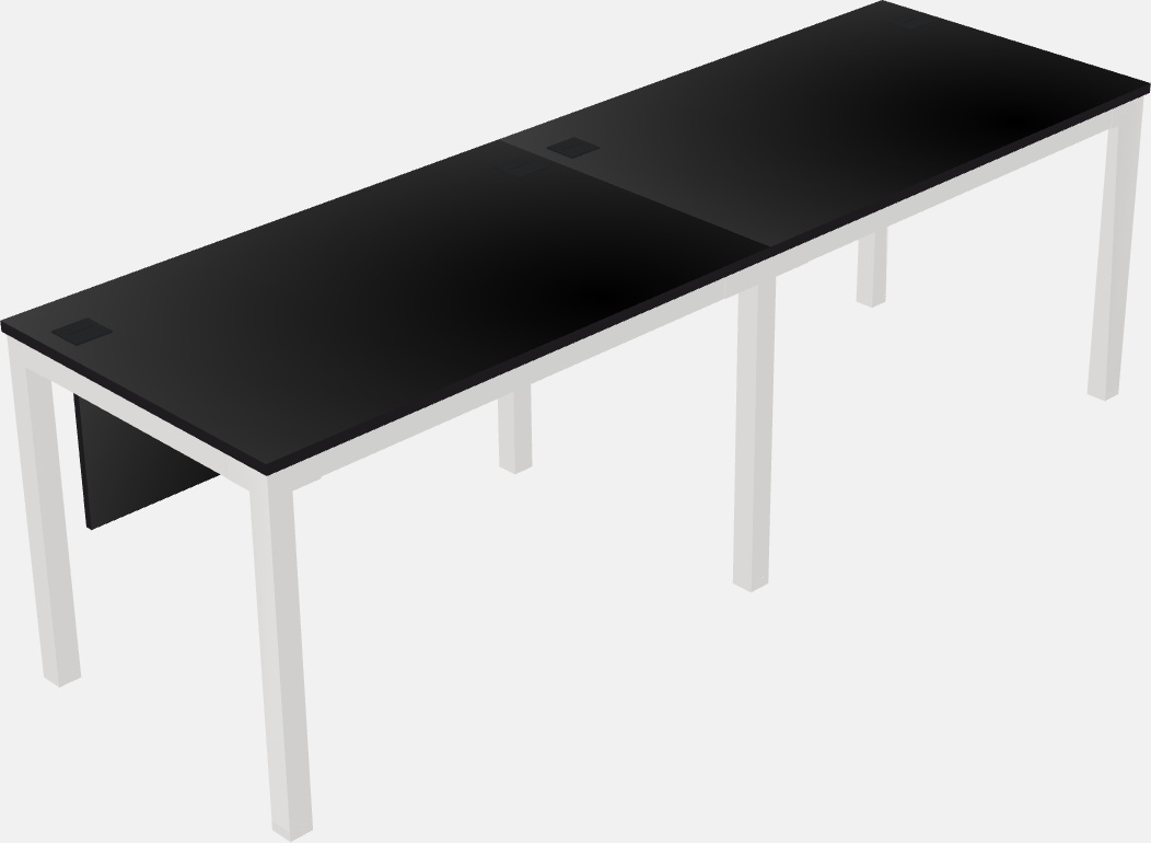 Rectangular desk