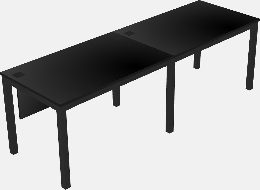 Rectangular desk