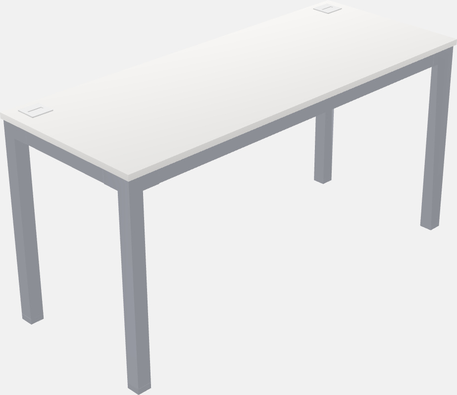 Rectangular desk