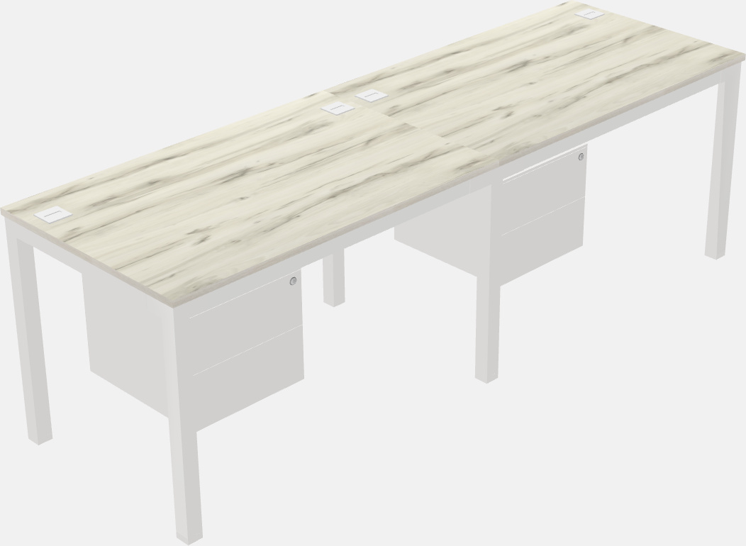 Rectangular desk