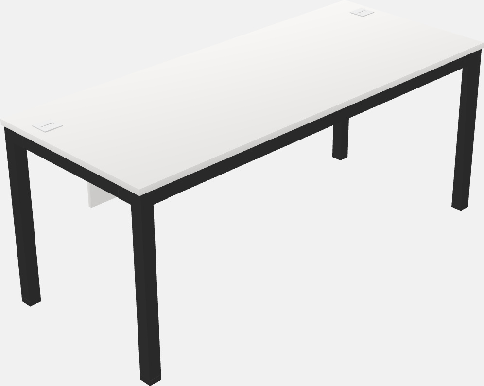 Rectangular desk