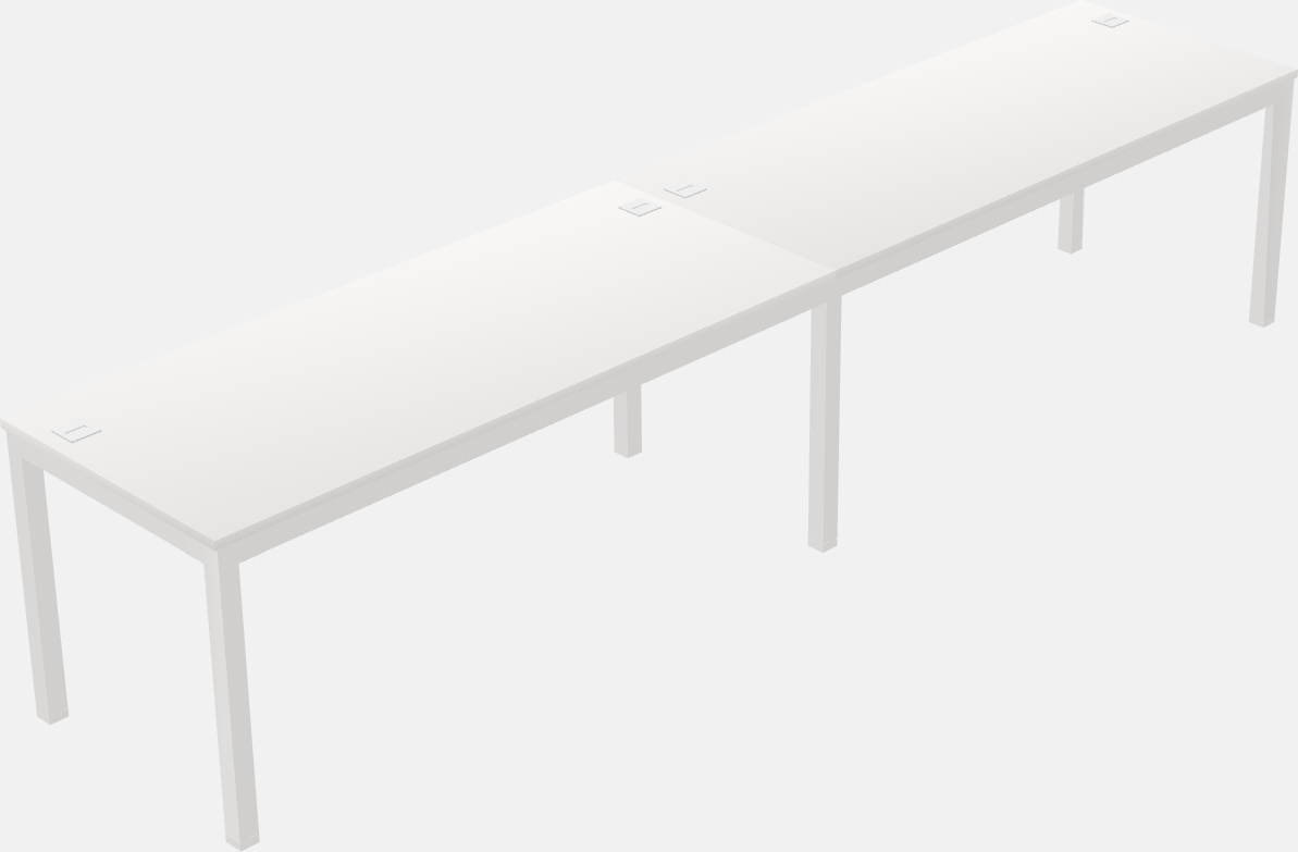 Rectangular desk