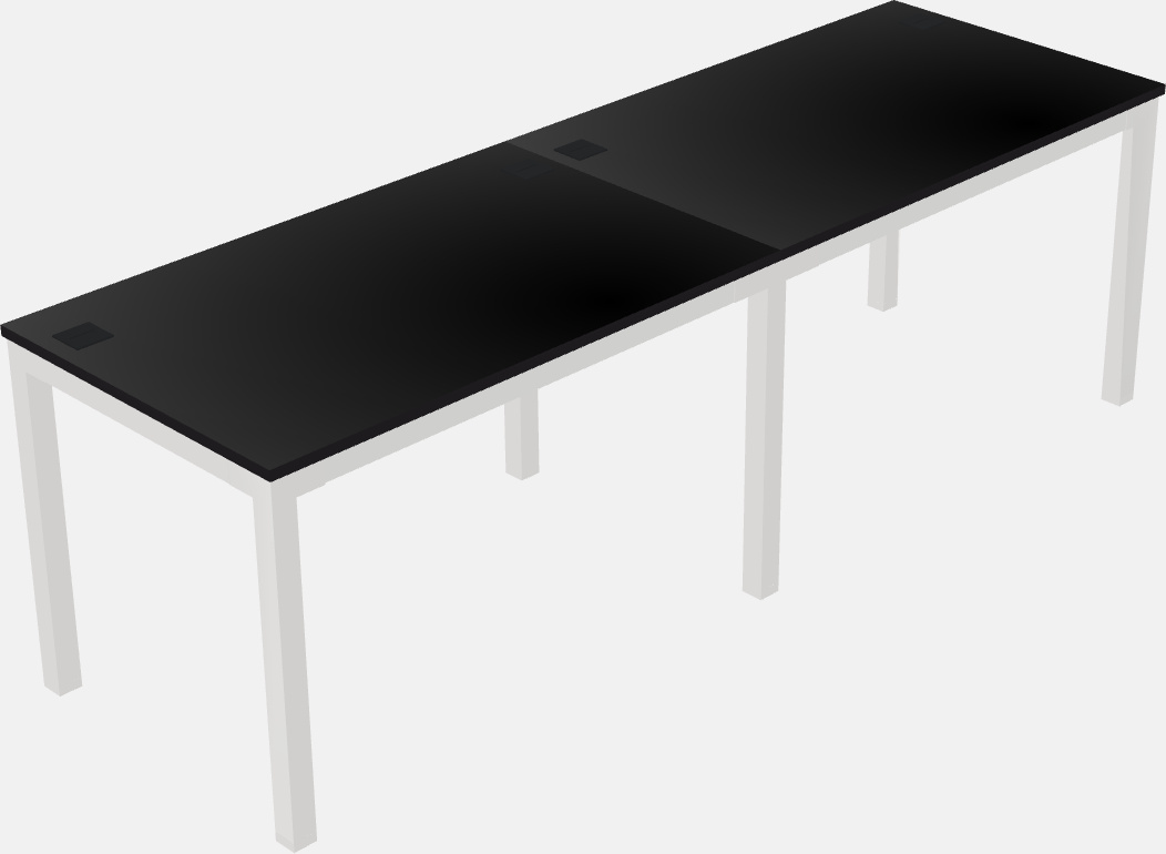 Rectangular desk