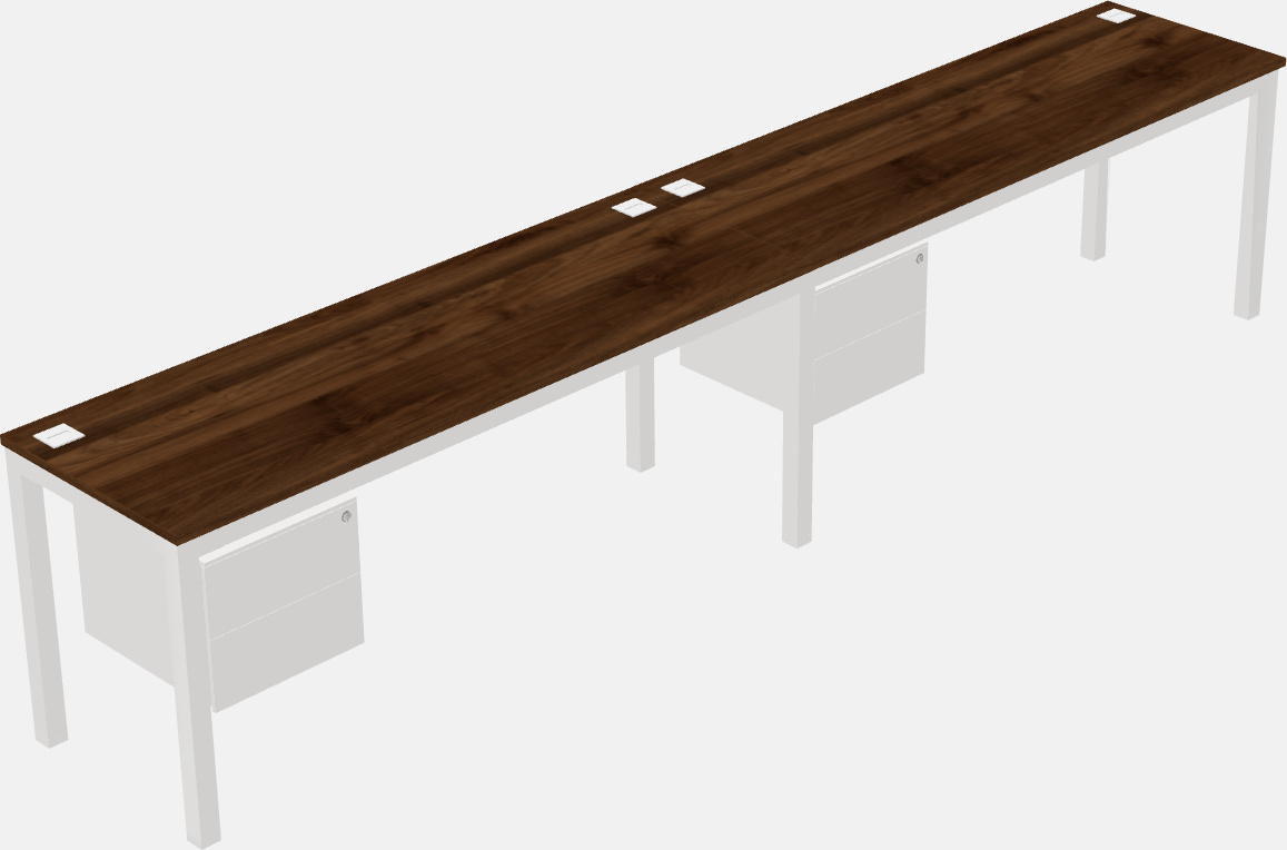 Rectangular desk