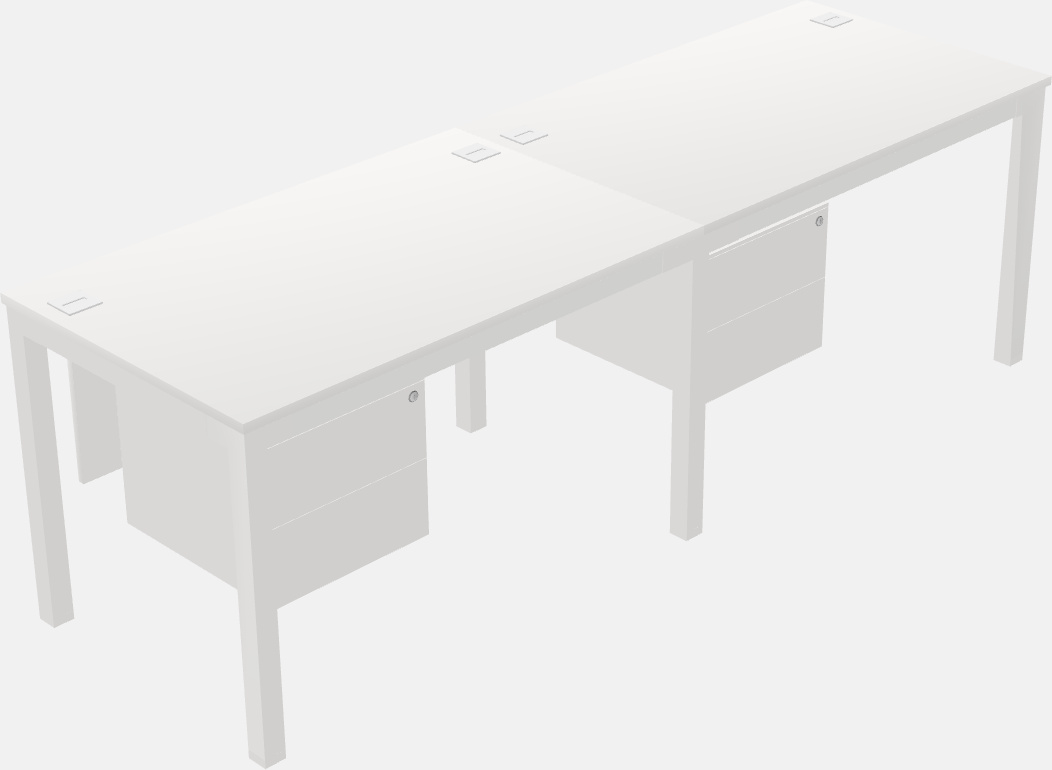 Rectangular desk