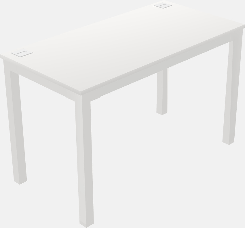 Rectangular desk