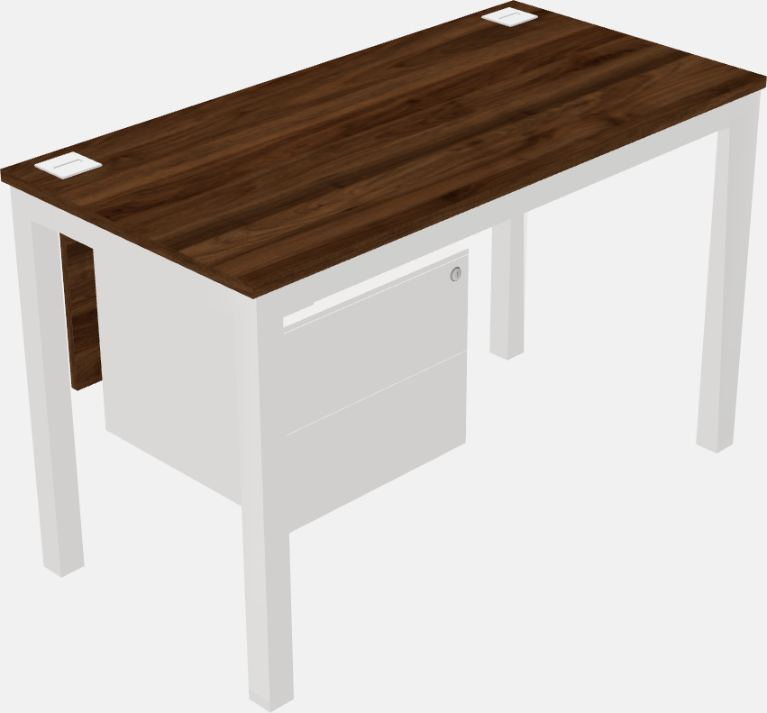 Rectangular desk