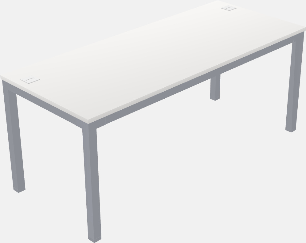 Rectangular desk