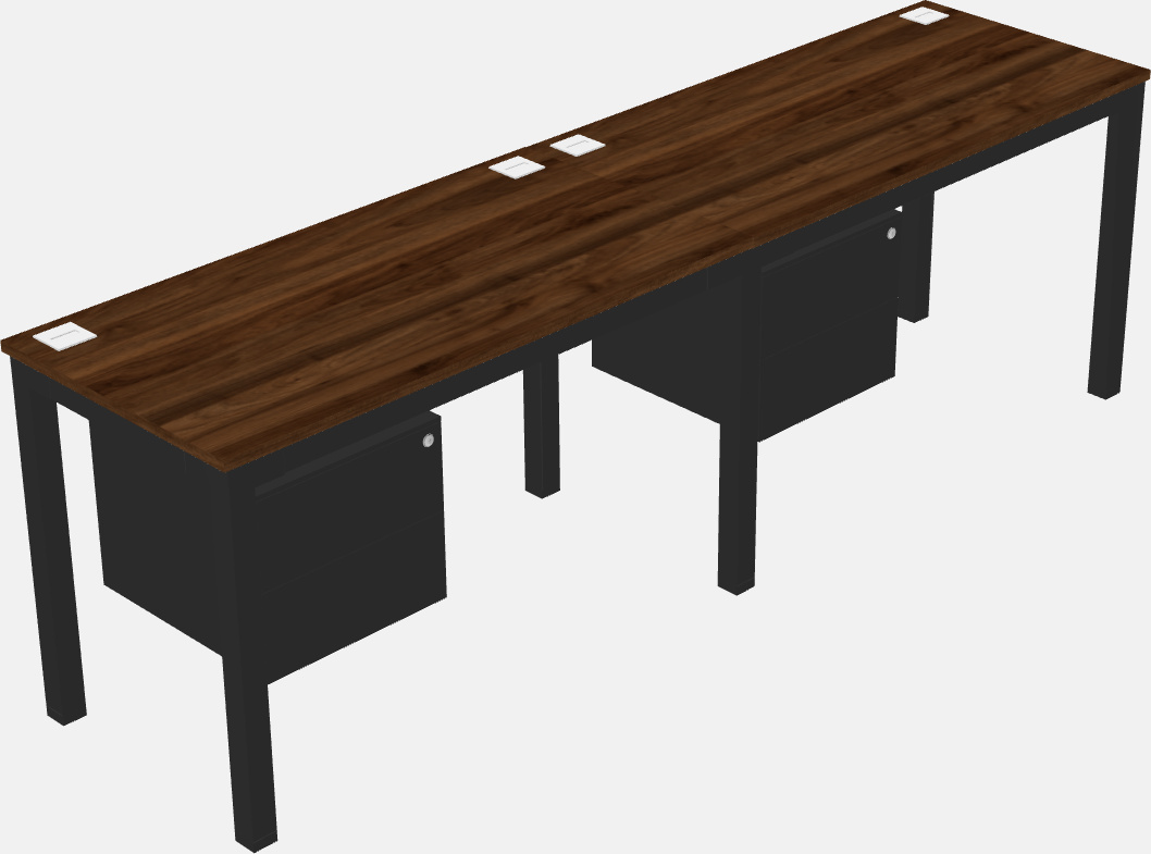 Rectangular desk