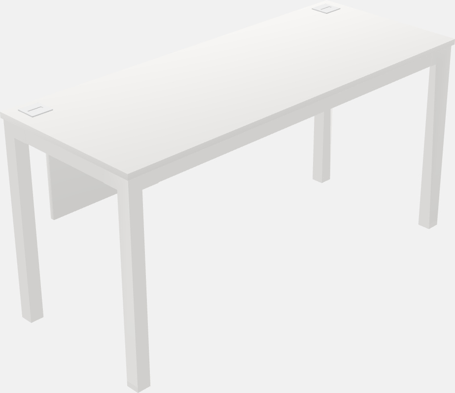 Rectangular desk