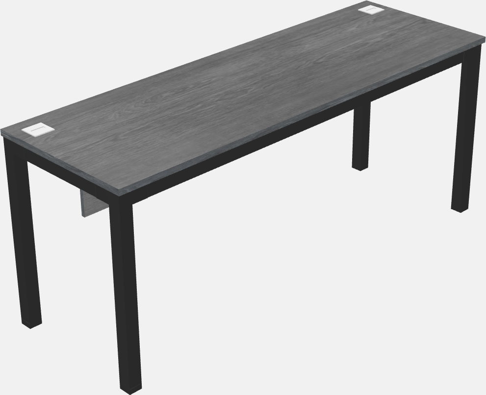 Rectangular desk