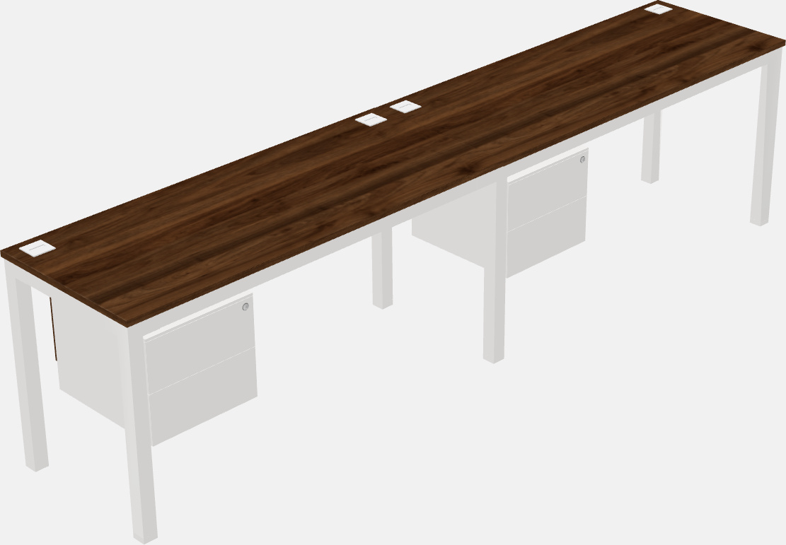 Rectangular desk