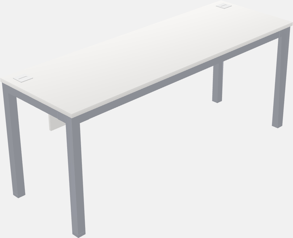 Rectangular desk