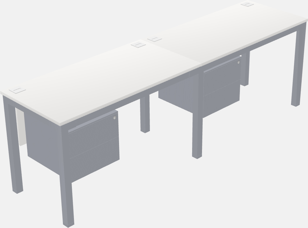 Rectangular desk