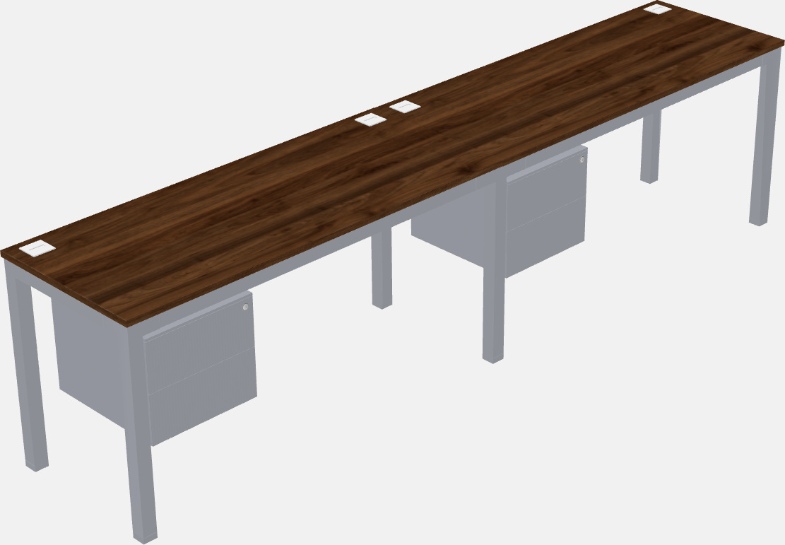 Rectangular desk