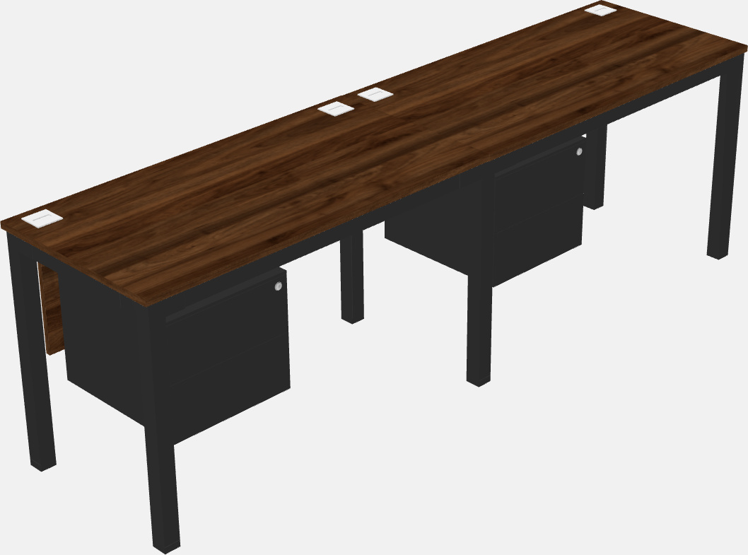 Rectangular desk