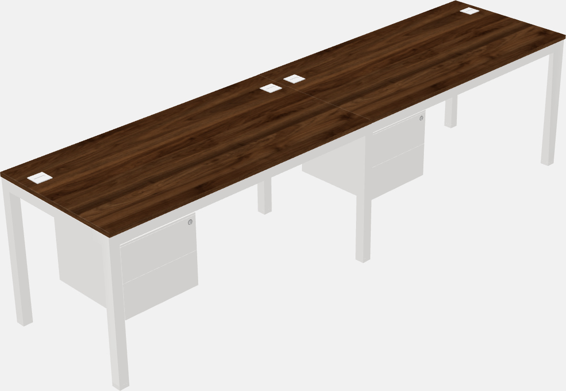 Rectangular desk