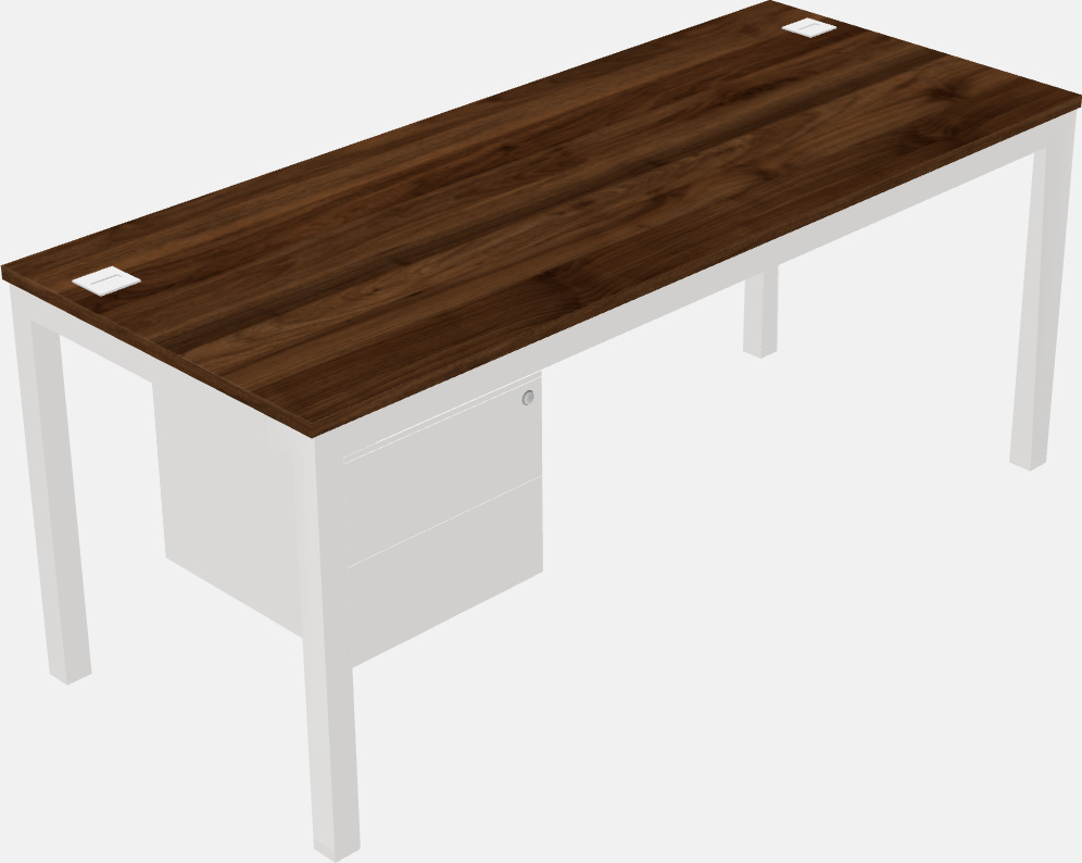 Rectangular desk