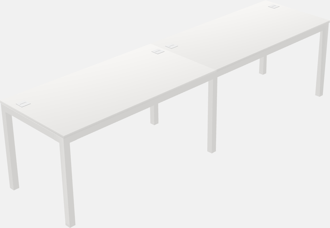 Rectangular desk