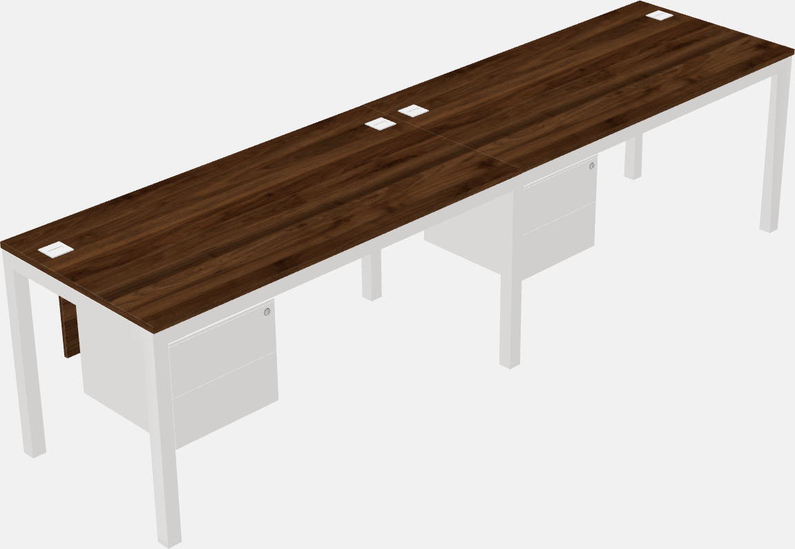 Rectangular desk