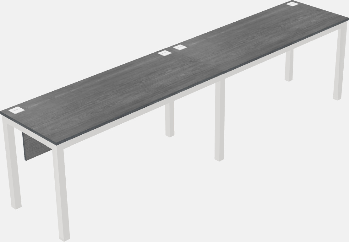 Rectangular desk