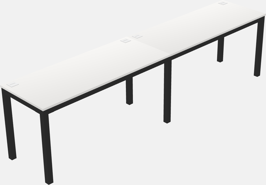 Rectangular desk