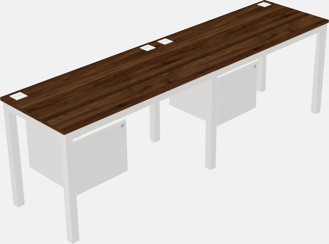 Rectangular desk