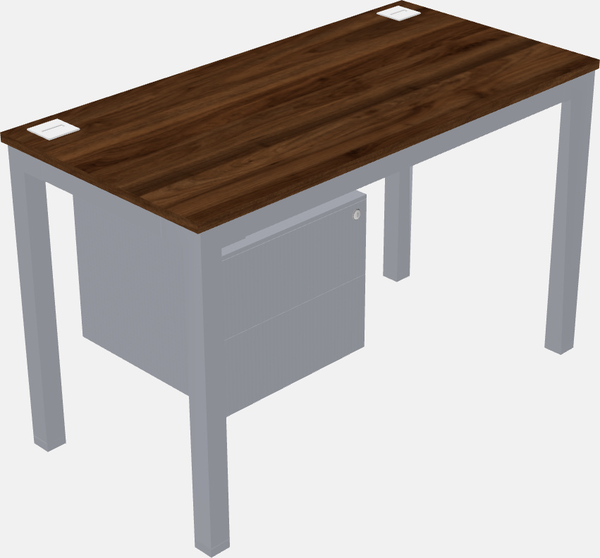 Rectangular desk