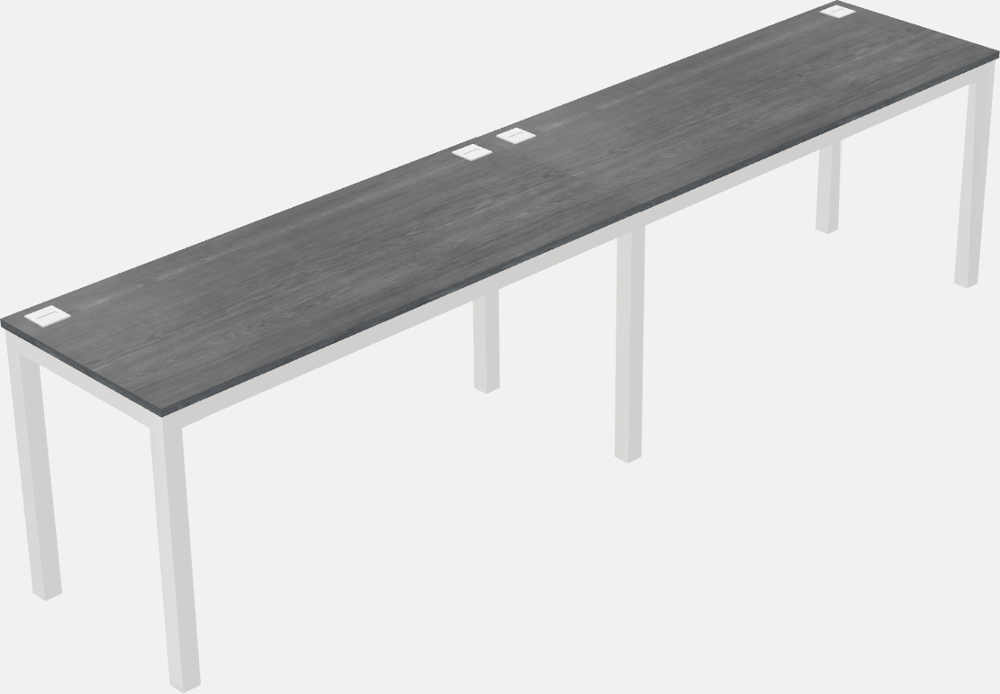 Rectangular desk