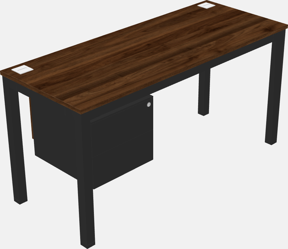 Rectangular desk