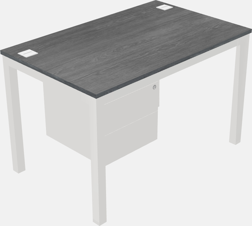 Rectangular desk