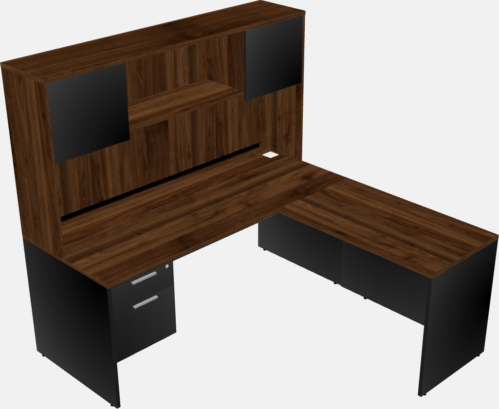 L-shaped na office desk