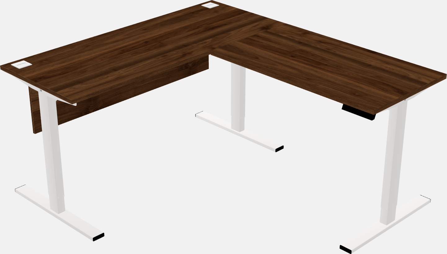 Sit-to-stand na l-shaped na mesa