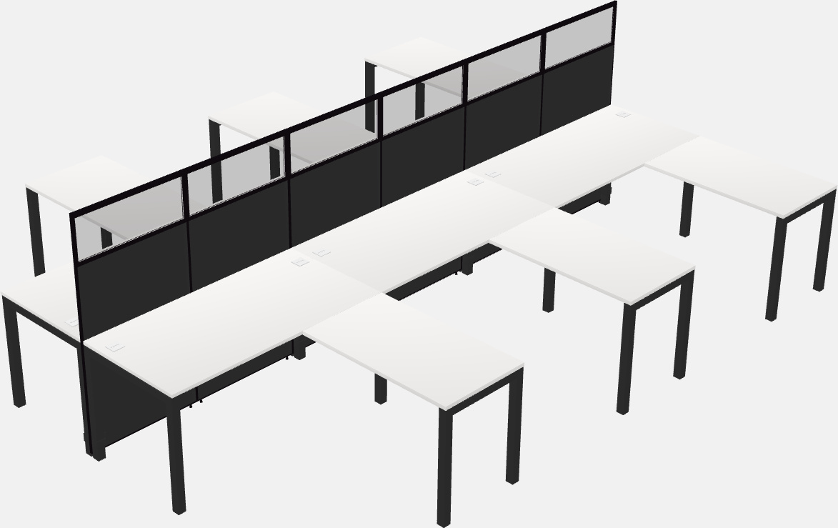 共用l字キュービクル