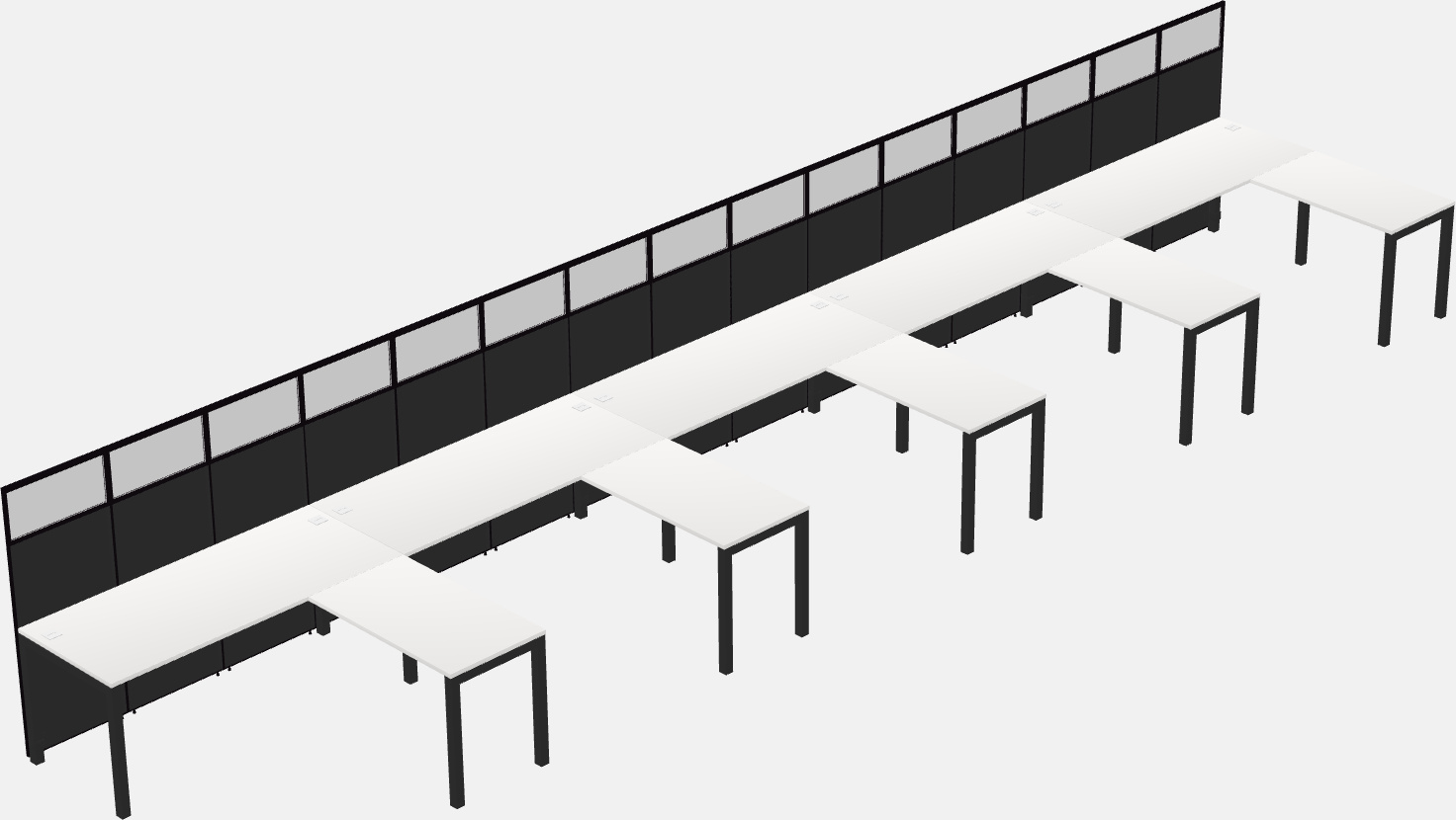 共用l字キュービクル