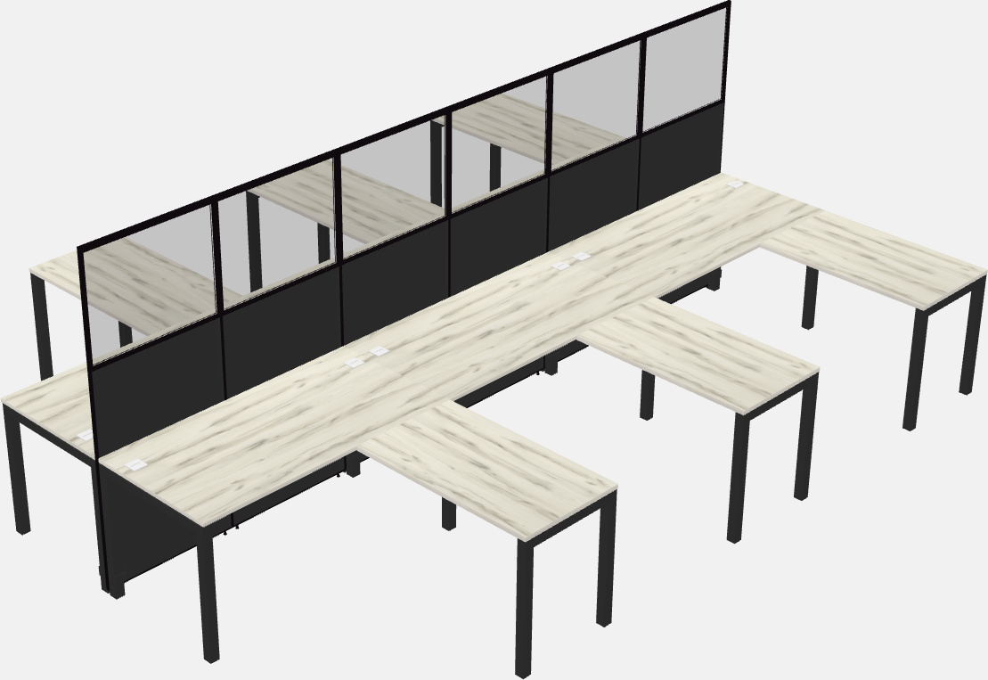 Cubicolo condiviso a forma di l