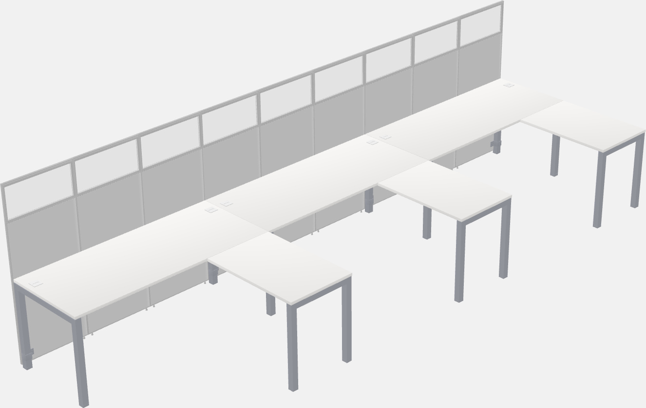 共用l字キュービクル