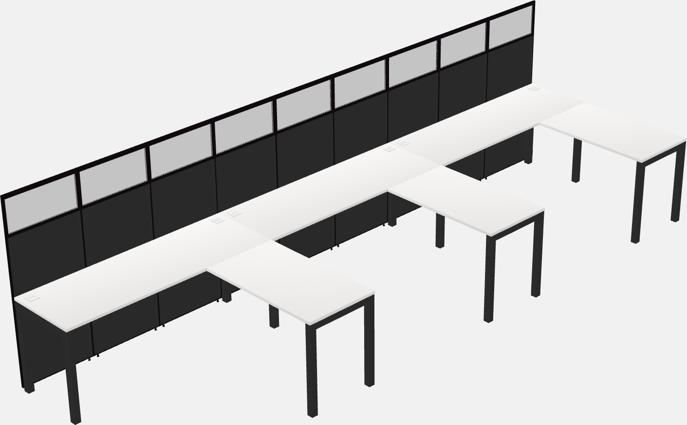 共用l字キュービクル