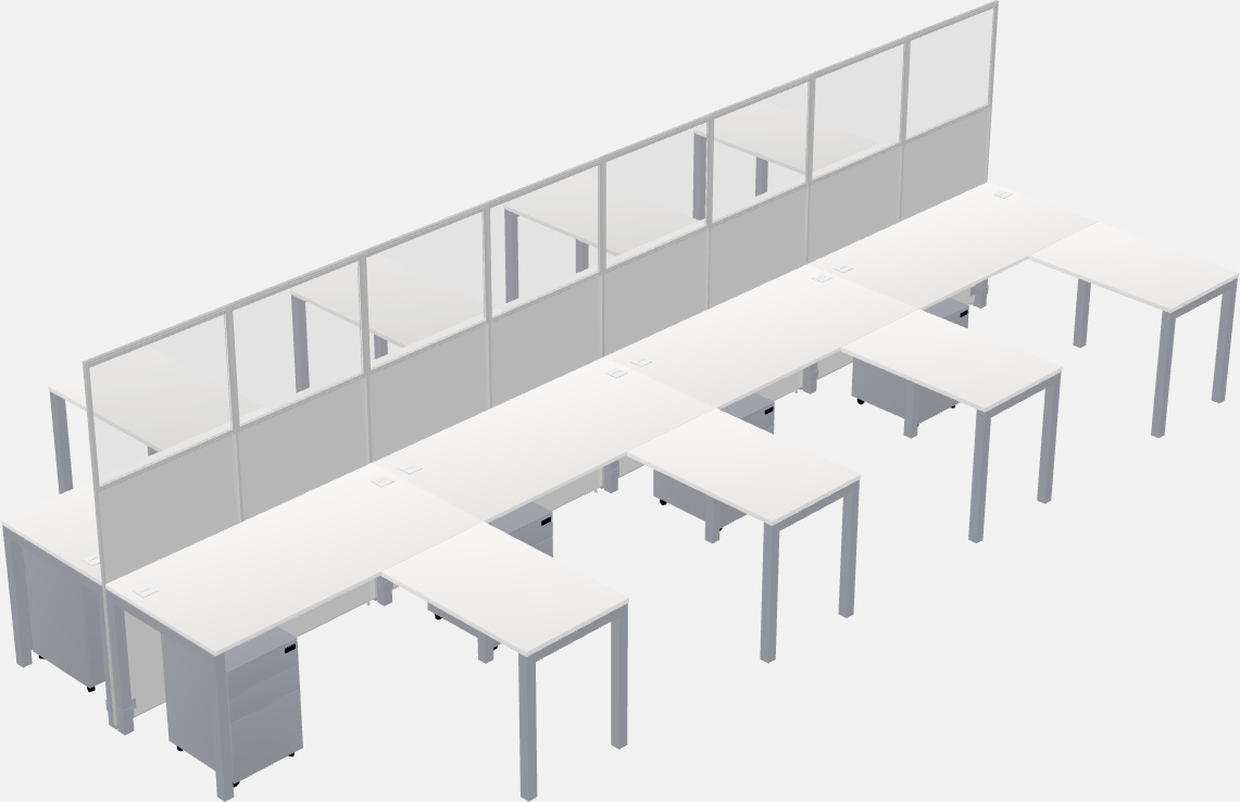 Cubicolo condiviso a forma di l