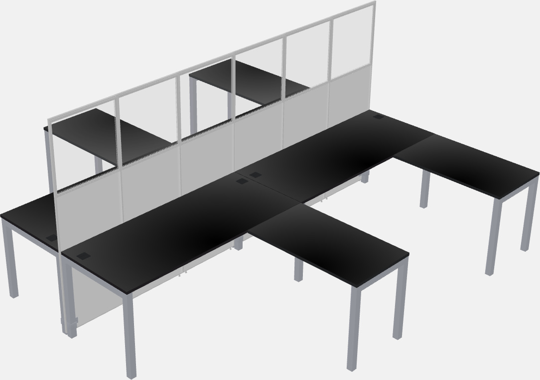 Cubicolo condiviso a forma di l