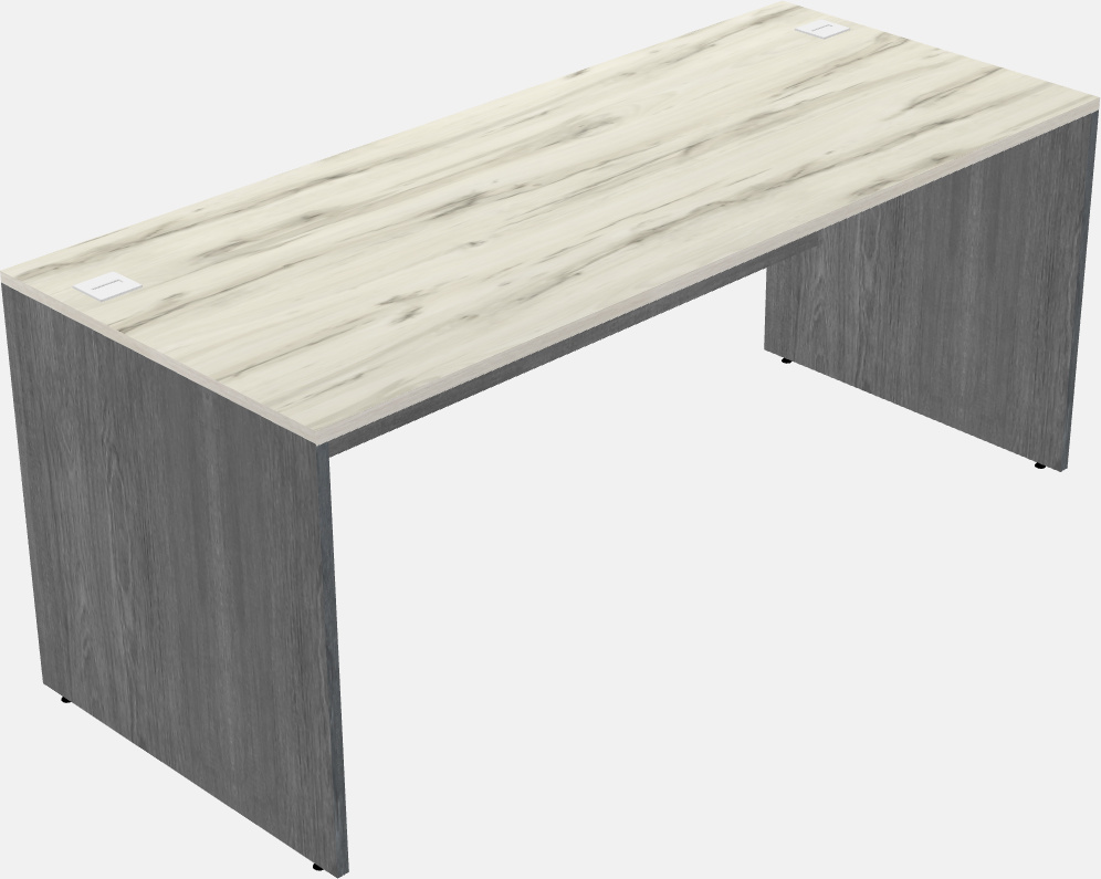 Rectangular desk