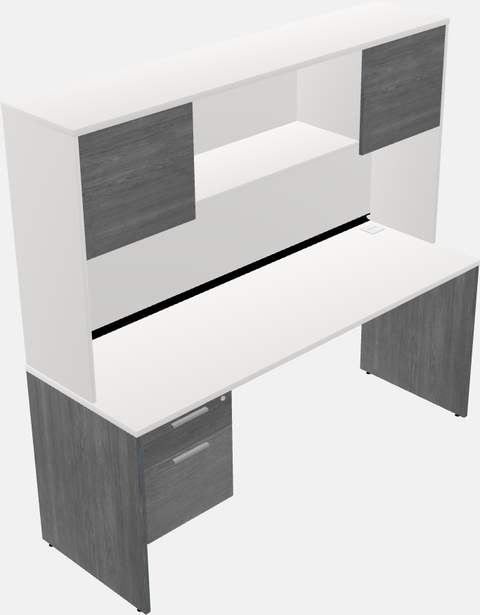 Rectangular desk