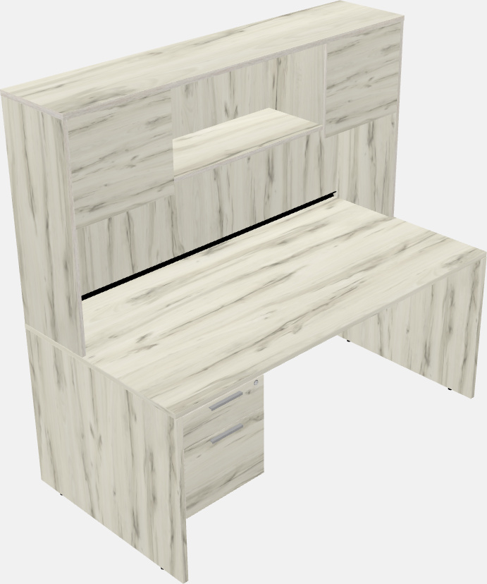 Rectangular desk