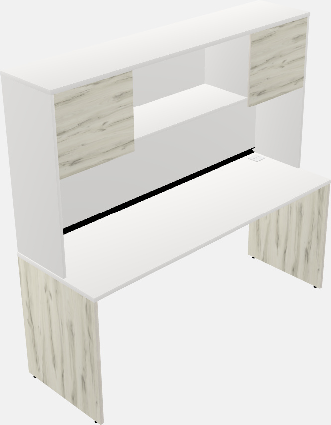 Rectangular desk