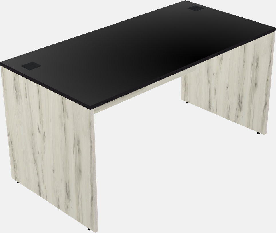 Rectangular desk